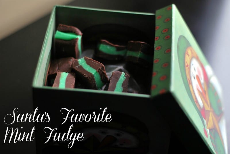 Santa's Favorite Mint Fudge