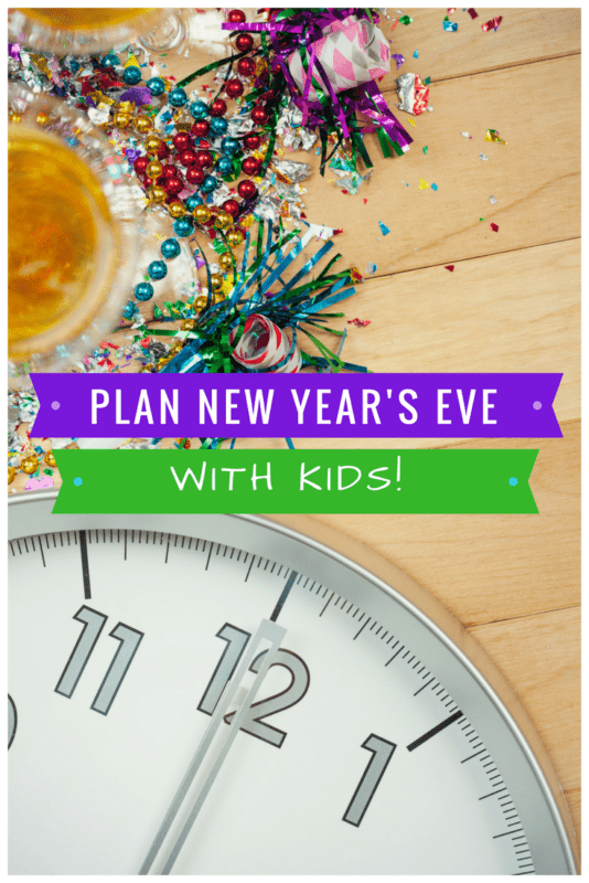 new year's eve party with kids