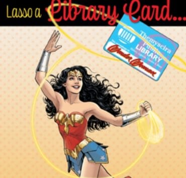HMCPL library card month wonder woman
