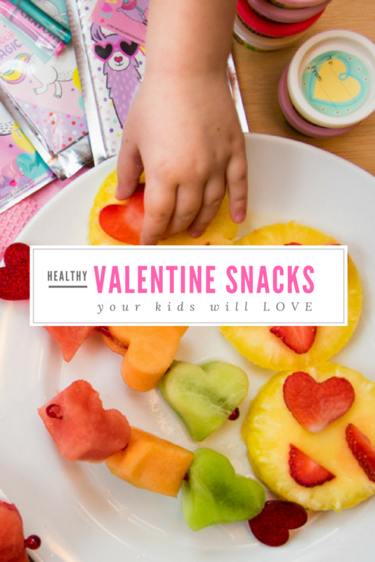valentine snacks for kids
