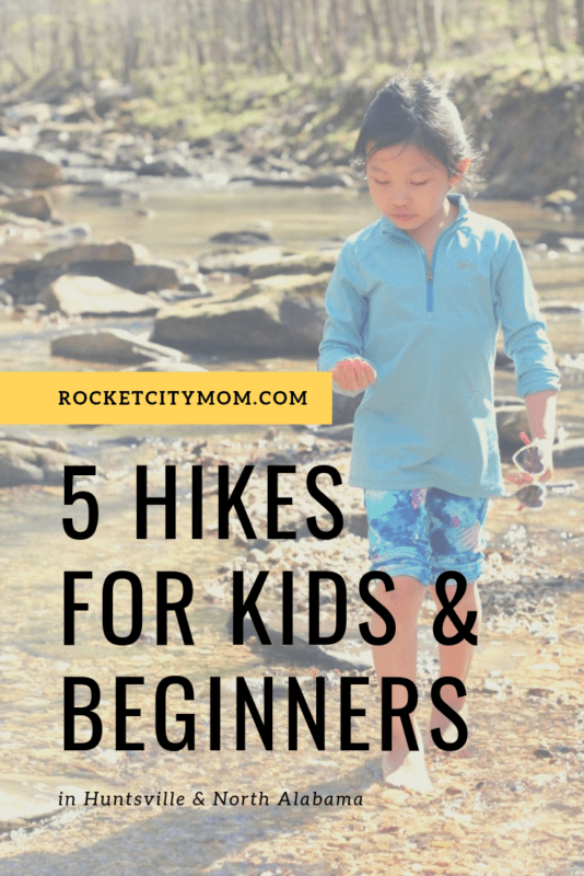 5 hikes for beginners & kids in Huntsville North Alabama