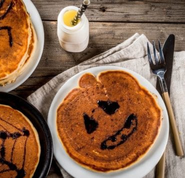 Halloween pancake