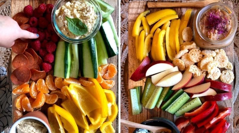 snack boards eat healthy during quarantine