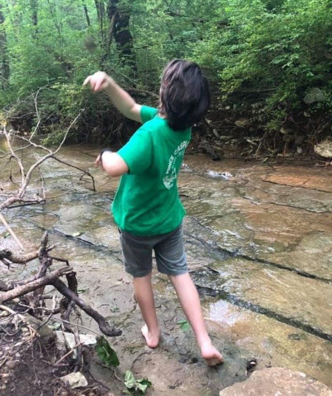 skipping stones