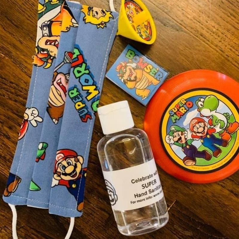 Super Mario birthday invitation