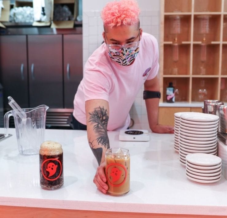 Store manager of Charlie Foster's