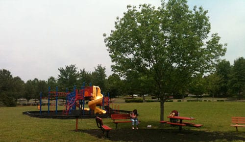 playground at leathertree park in madison alabama