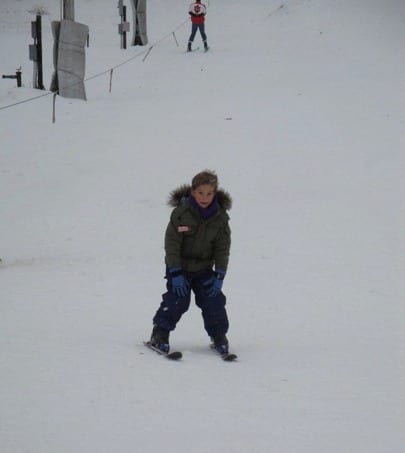 Skiing like a boss! 