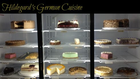Hildegard's pastry case is worth the trip alone. 
