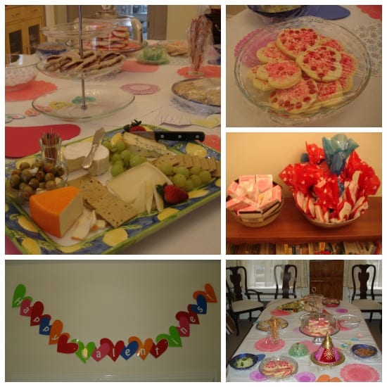Valentine Party Collage