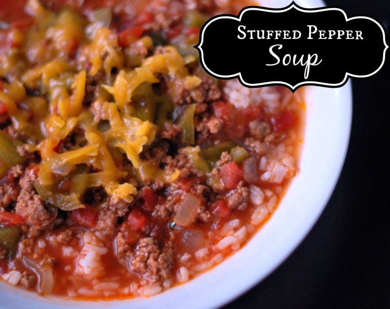 Stuffed Pepper Soup