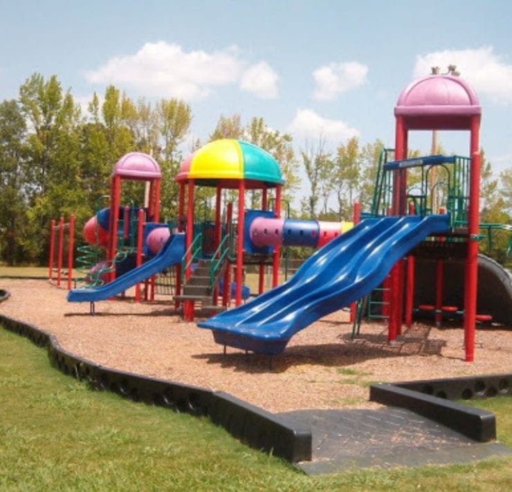 playground at the Robert Allen Tinnon 5th Avenue Park in Athens