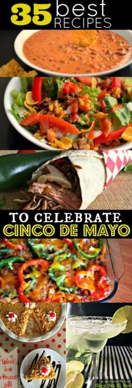 With Cinco de Mayo coming up, I decided to put together a HUMONGOUS list of our all time favorite Mexican recipes.