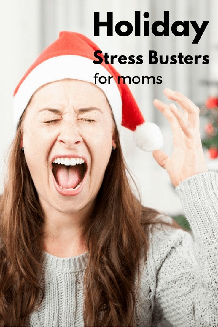 stress busters for mom during holidays Pintrest