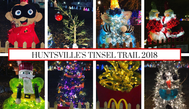 Tinsel Trail trees