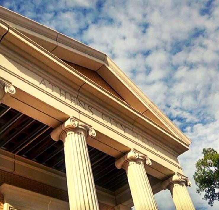 city hall building in Athens Alabama