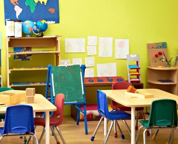 preschool classroom setting