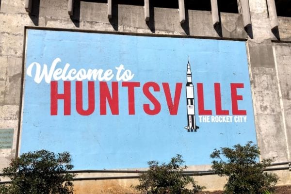 Huntsville mural Rocket City 