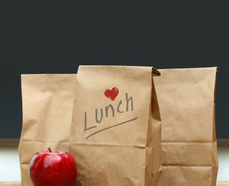 brown bag pack lunch