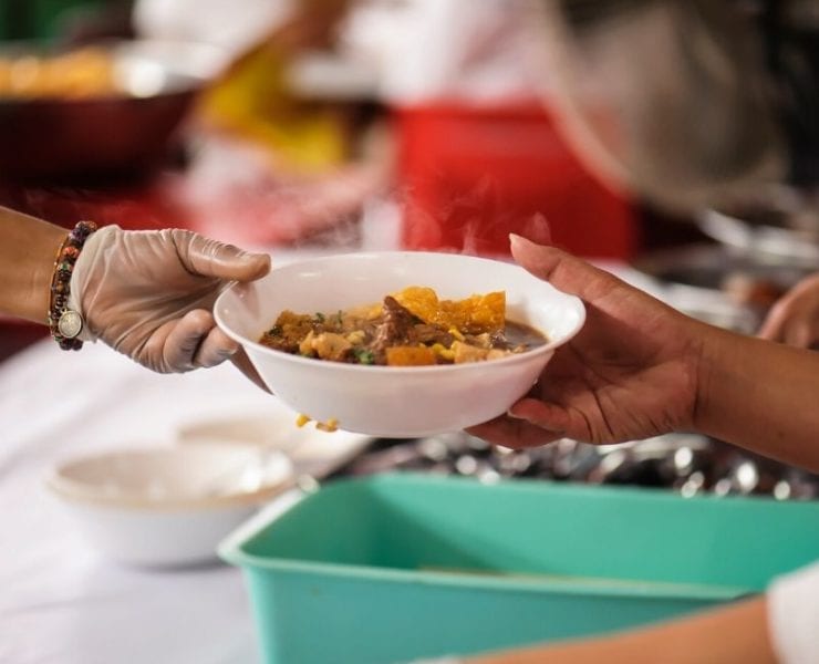 where to find free food in Huntsville