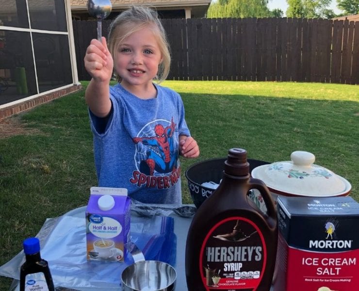 make homemade ice cream