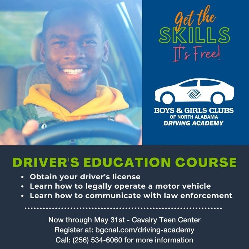 driver's education course BGCNA square