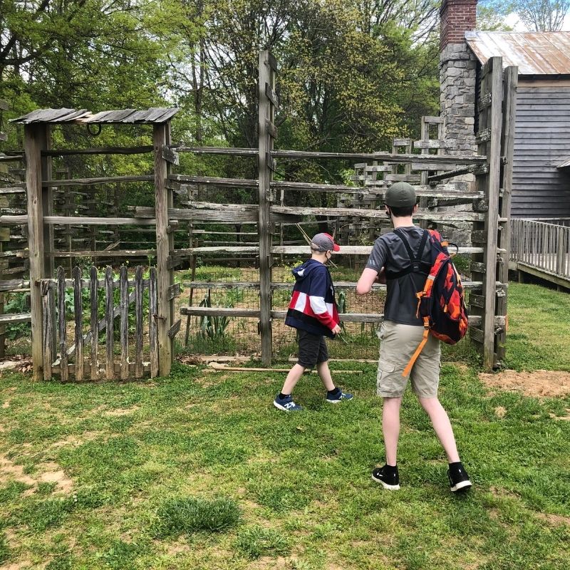 Visit the barnyard and explore Burritt on the Mountain during your adventure.