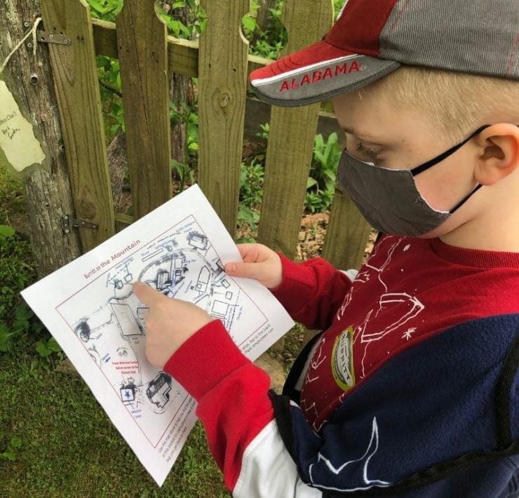 Let kids put on their thinking caps as they work through the GeoQuest clues at Burritt on the Mountain.