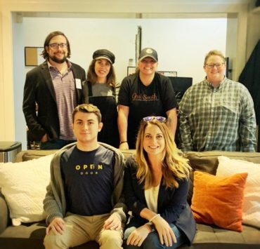 young adults participating in the Open Door program