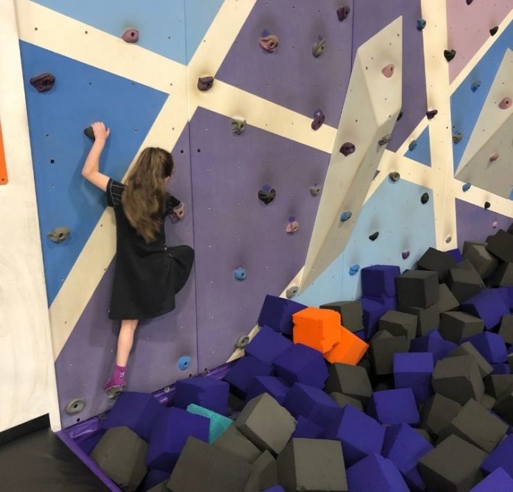 climbing the walls at Altitude