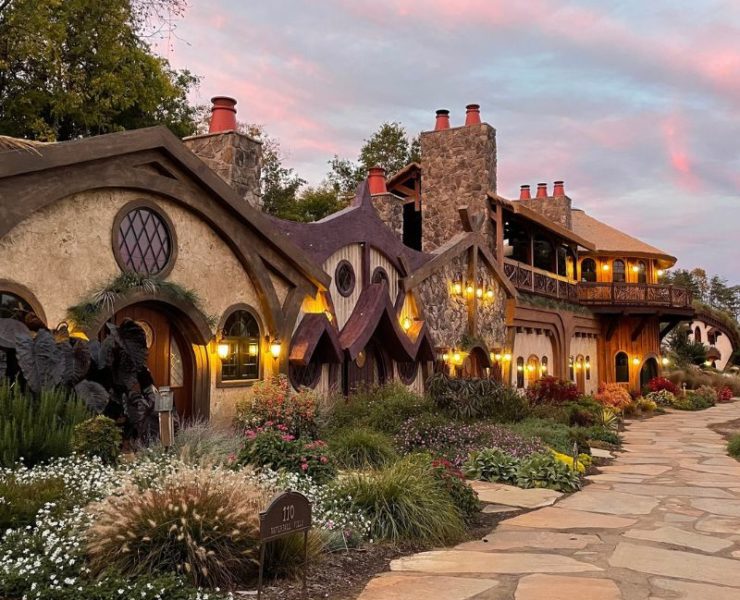 Twilight at Ancient Lore Village in Knoxville, TN