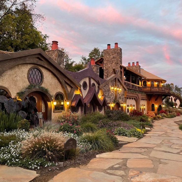 Twilight at Ancient Lore Village in Knoxville, TN