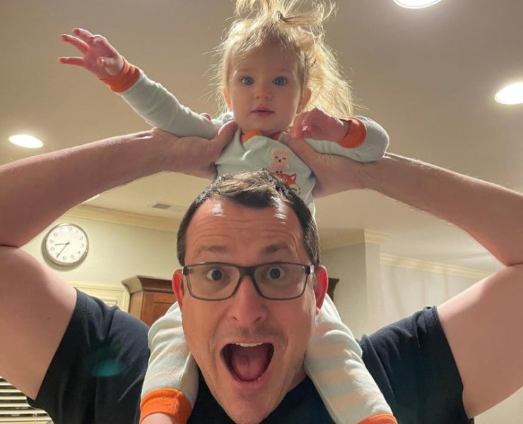 Matt Mandrella and daughter