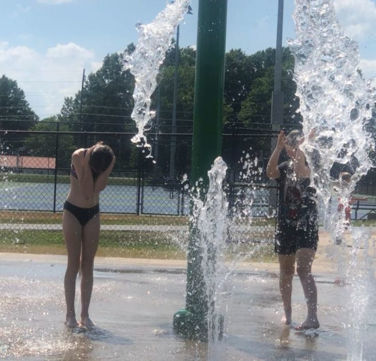 Rogersville Splashpad water play