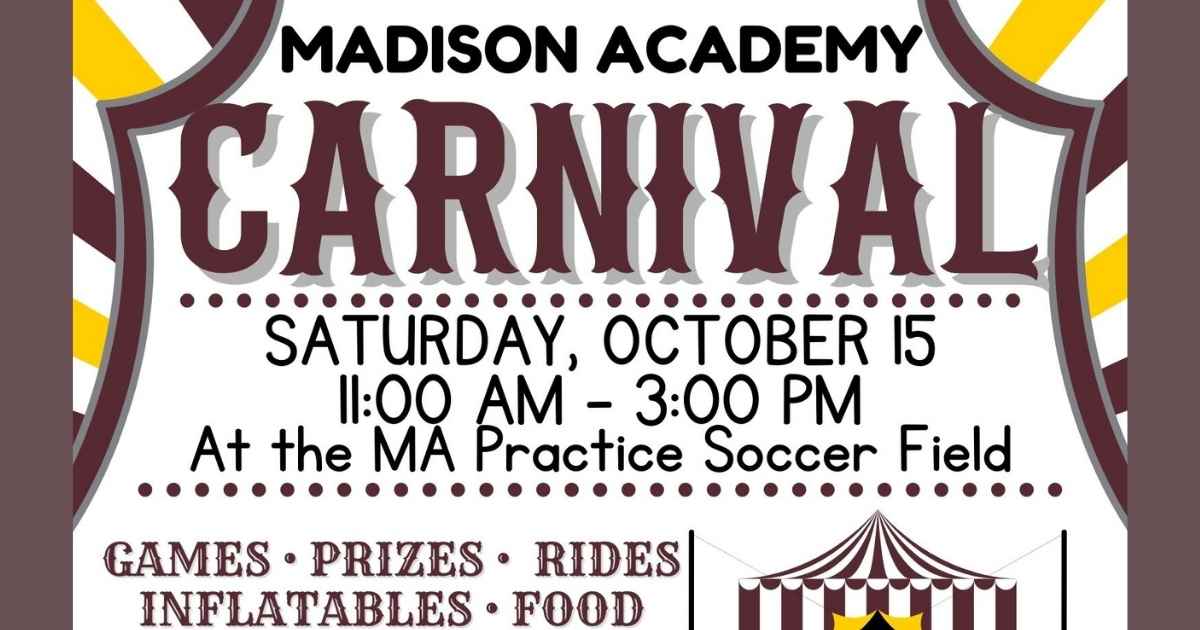 Madison Academy Carnival Rocket City Mom Huntsville events